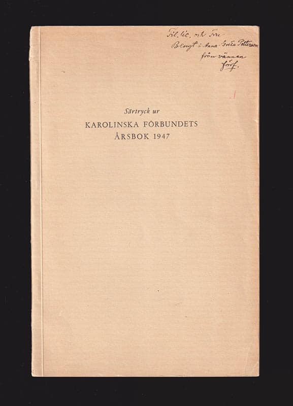 Stig Backman : Karl XII:s polska detronisationspolitik