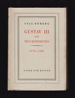 Stig Boberg : Gustav III