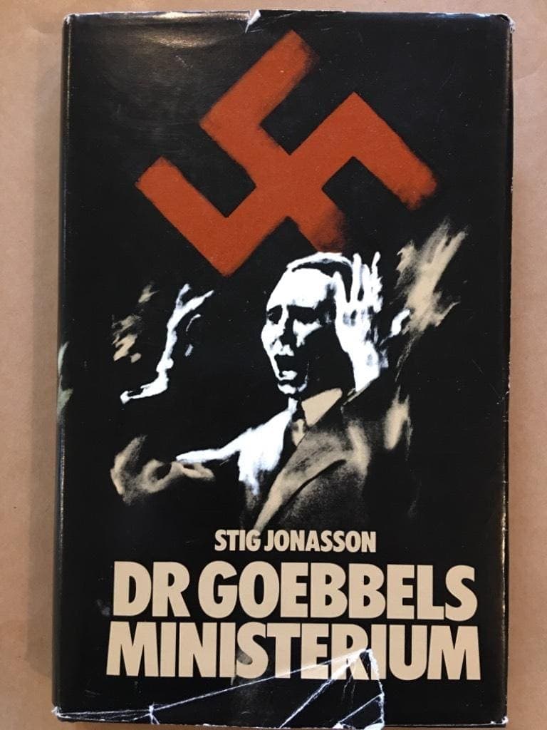 Stig Jonasson : Dr Goebbels ministerium.