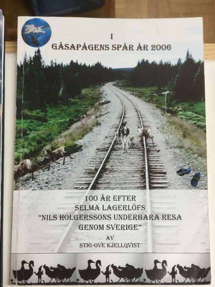 Stig-Ove Kjellqvist : I Gåsapågens spår år 2006 - 100 år efter Selma Lagerlöfs underbara resa genom Sverige