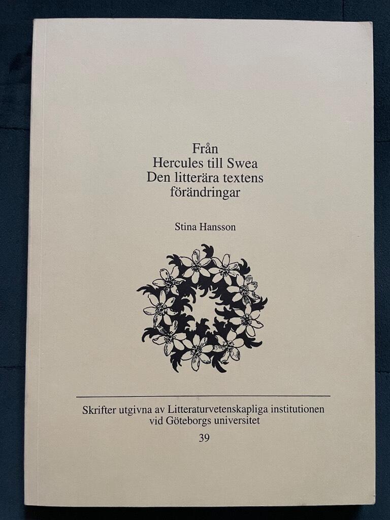 Stina Hansson : Från Hercules till Swea