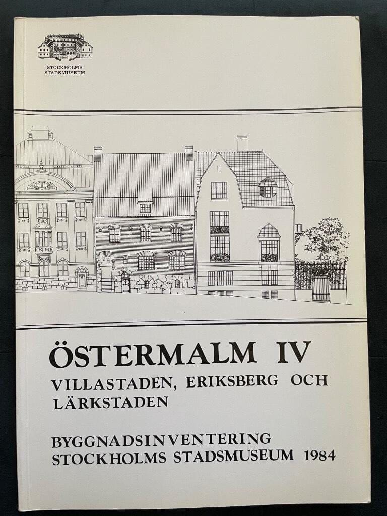 Stockholms stadsmuseum ; Carlquist, Thomas ; Blom, Tarras ; Ehrs, Bruno : Östermalm