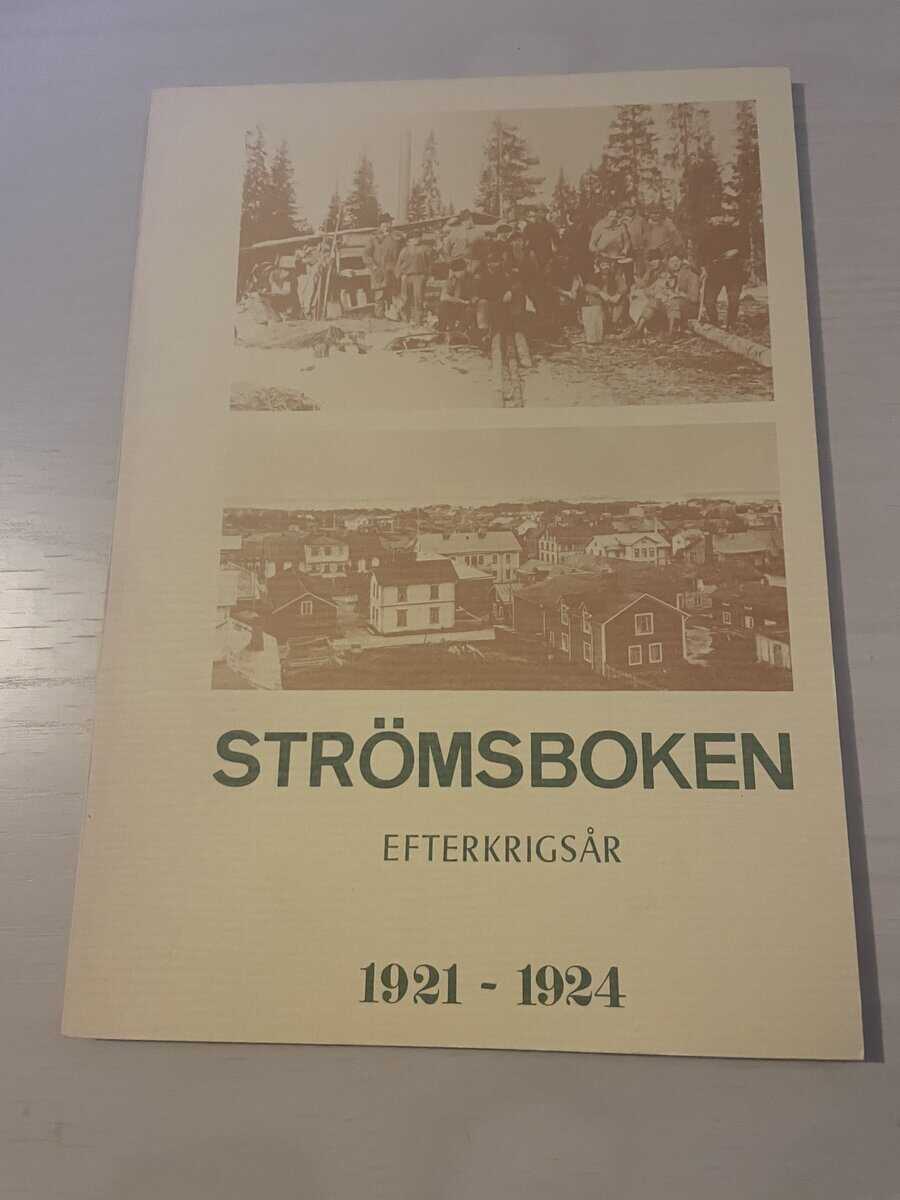 Strömsboken - Efterkrigsår 1921-1924