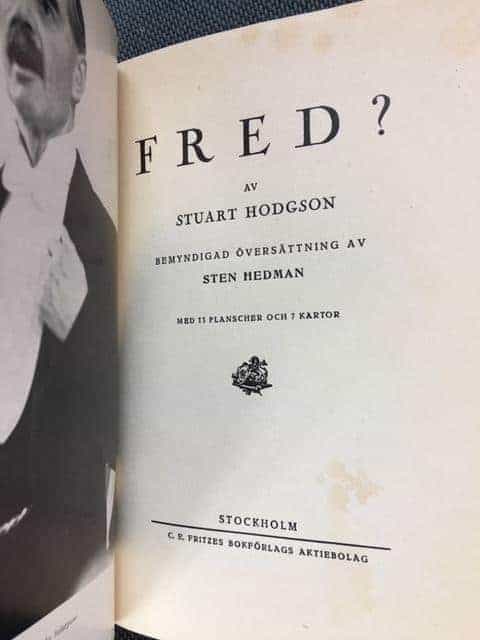 Stuart Hodgson : Fred ?