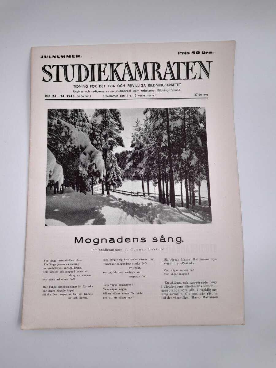 Studiekamraten : 1945/23-24