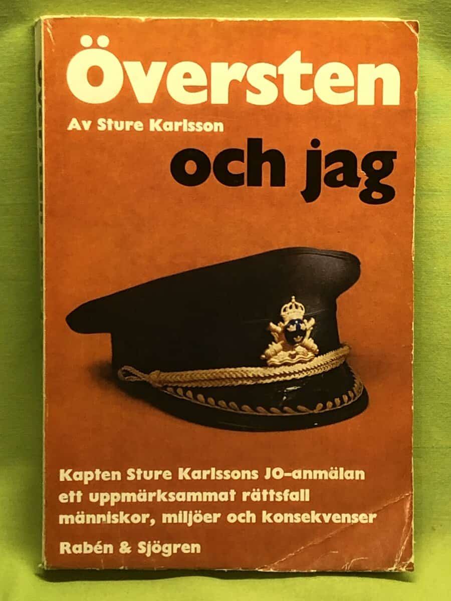 Sture Karlsson : Översten och jag