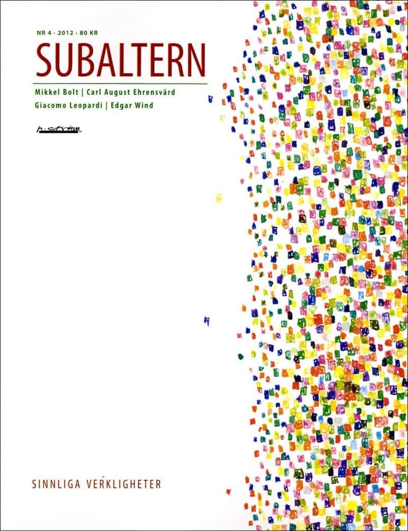 Subaltern : 2012 / 4
