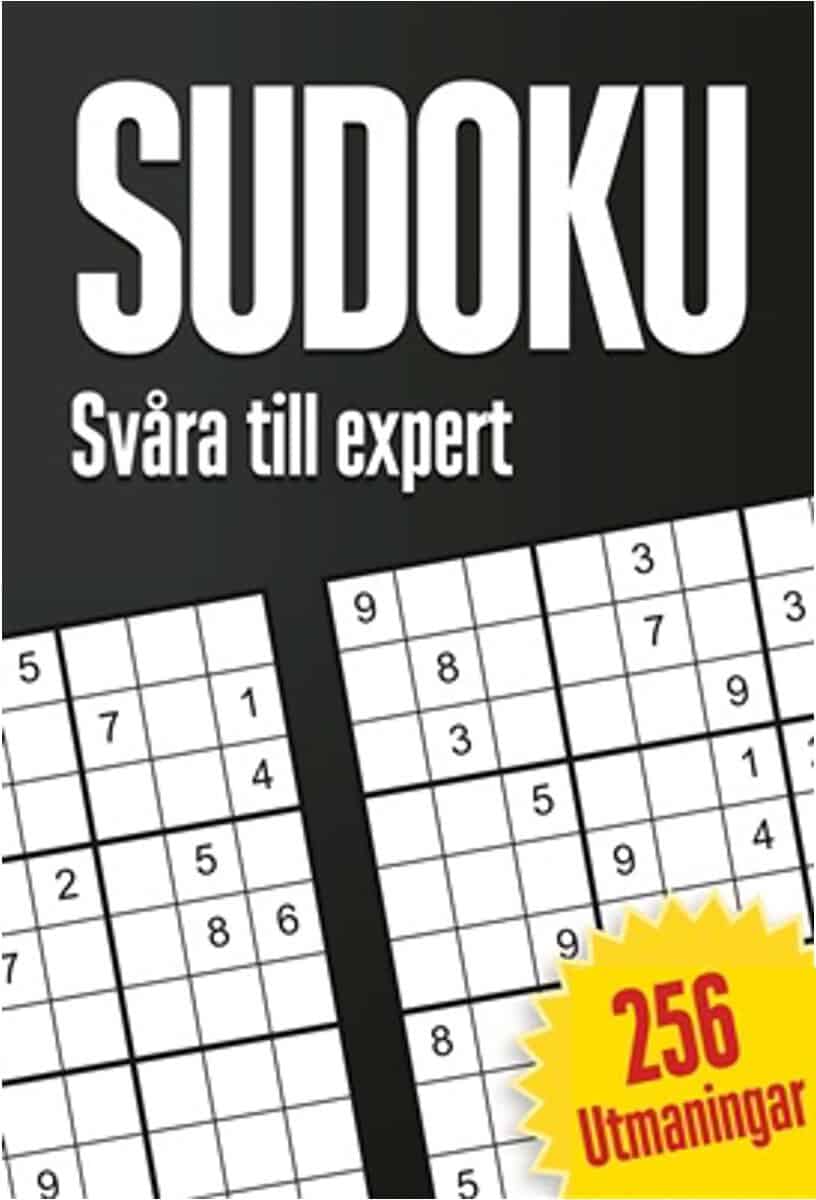 Sudoku : svåra till expert, 256 utmaningar