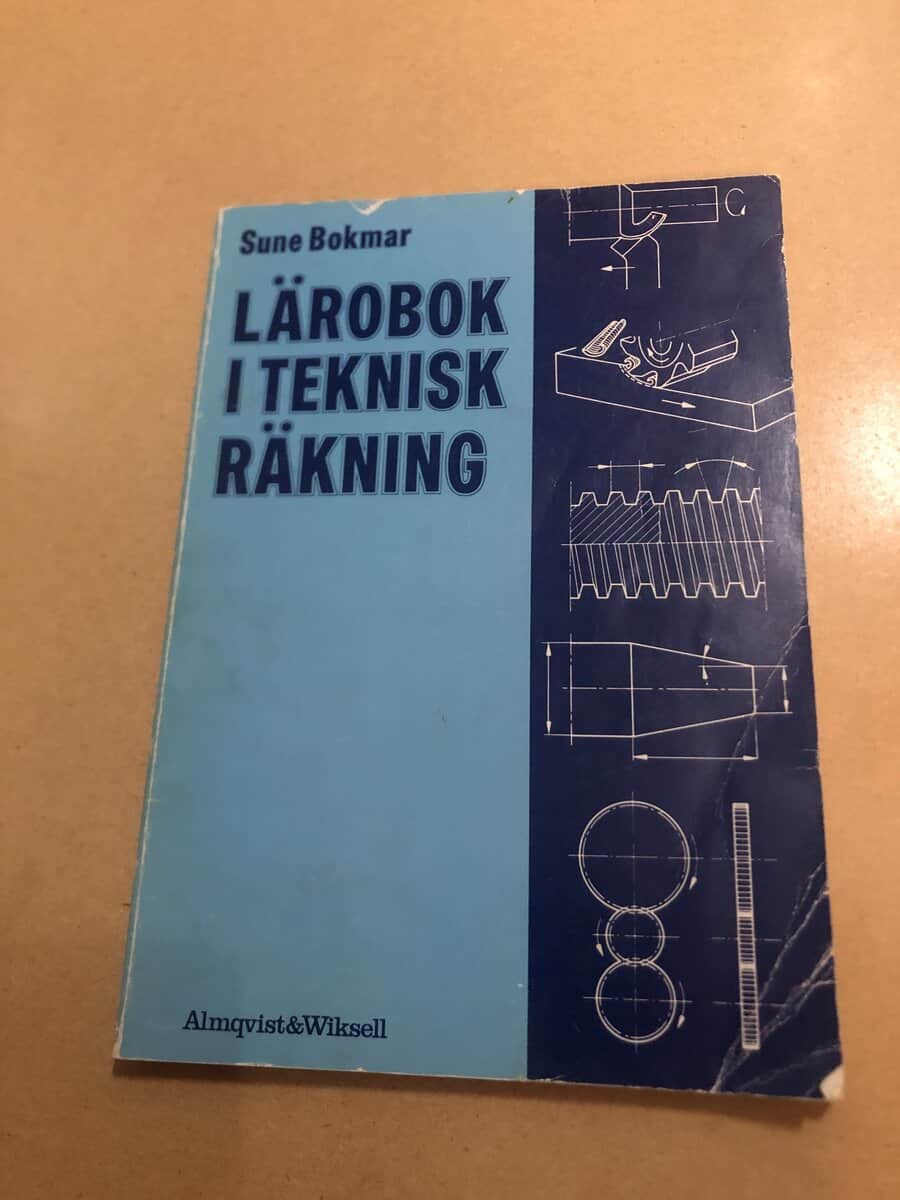 Sune Bokmar : Lärobok i teknisk räkning