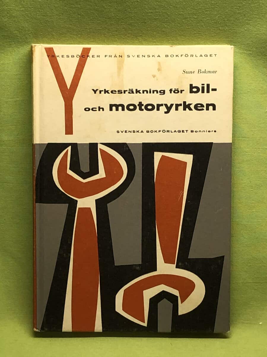 Sune Bokmar : Yrkesräkning för bil och motoryrken