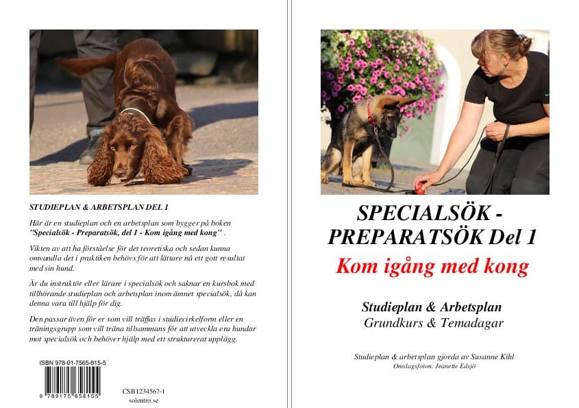Susanne Kihl : Specialsök - preparatsök. Del 1, Studieplan & arbetsplan