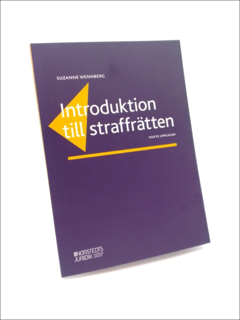 Suzanne Wennberg : Introduktion till straffrätten