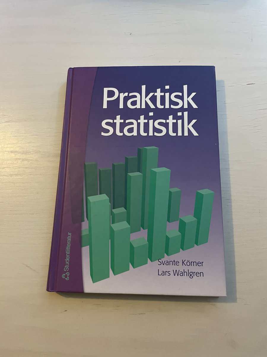 Svante Körner : Praktisk statistik