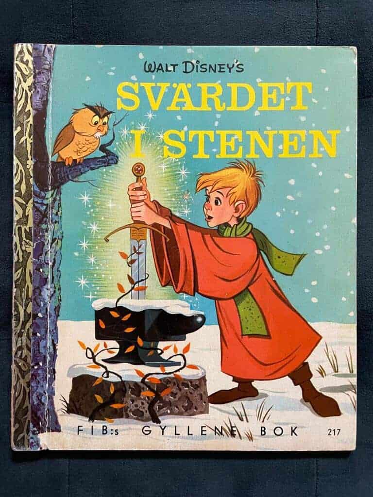 Svärdet i stenen. FIB:s Gyllene Bok 217
