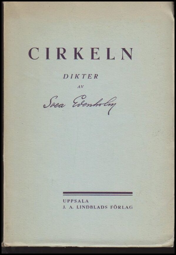 Svea Edenholm : Cirkeln