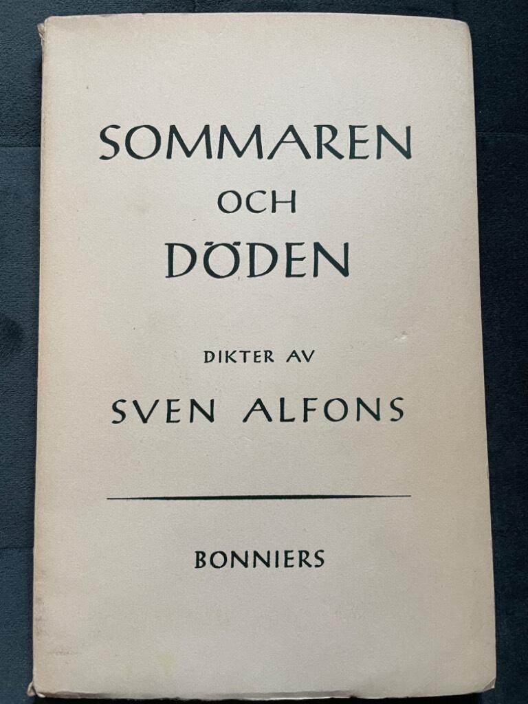 Sven Alfons : Sommaren och döden