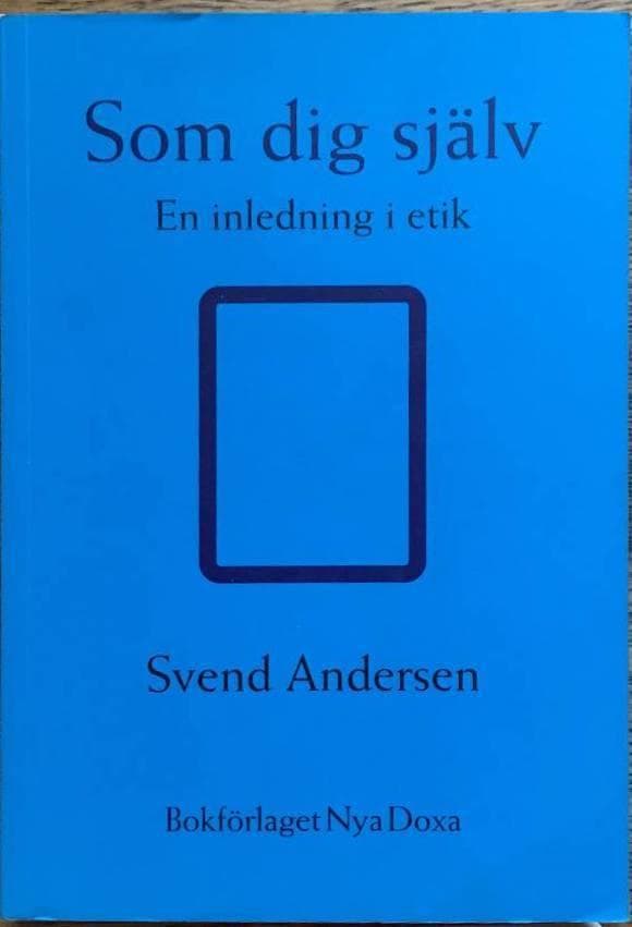 Sven Andersen : Som dig själv