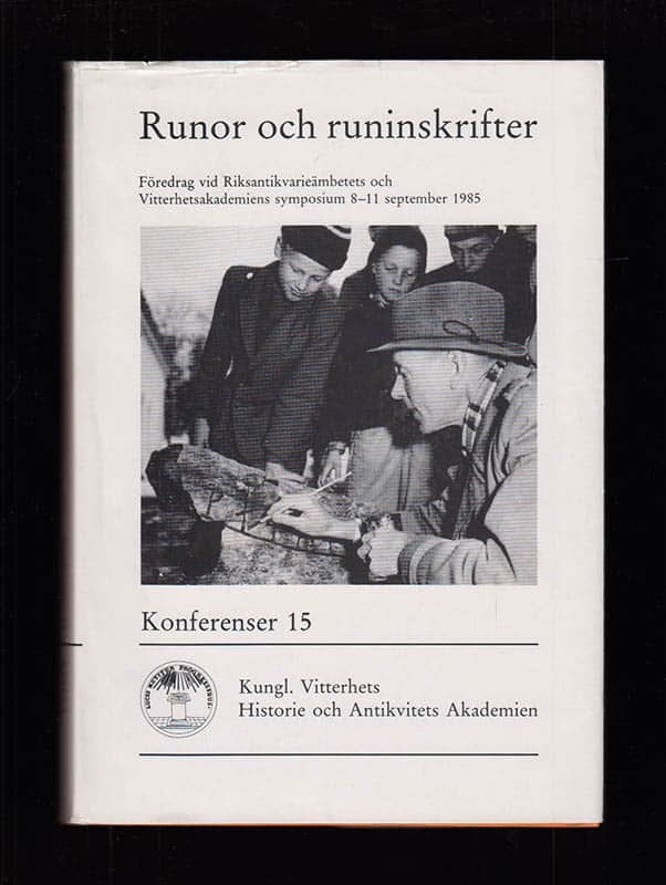 Sven B. F. Jansson : Runor och runinskrifter
