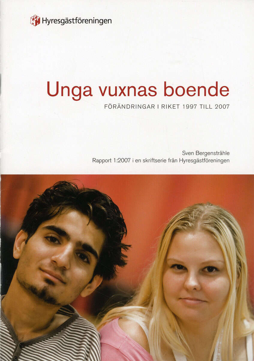 Sven Bergenstråhle : Unga vuxnas boende 1997-2007