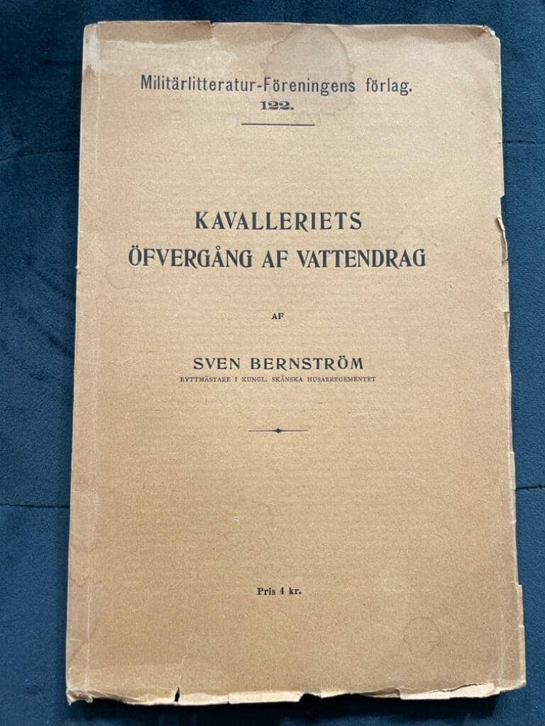Sven Bernström : Kavalleriets öfvergång af vattendrag