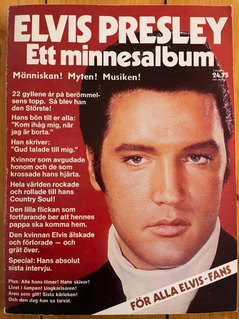Sven Bernstrup : Elvis Presley