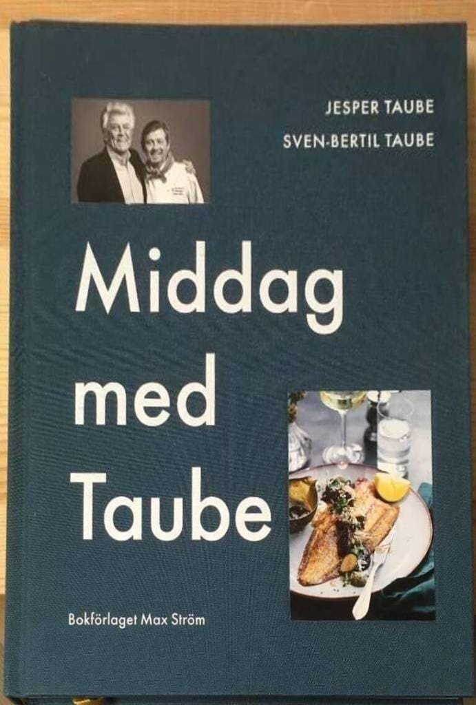 Sven-Bertil Taube Jesper Taube : Middag med Taube - Bok + CD