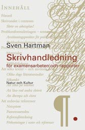 Sven G Hartman : Skrivhandledning för examensarbeten och rapporter