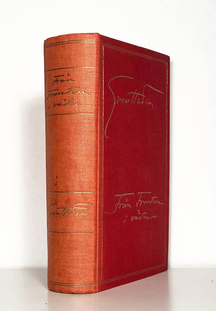 Sven Hedin : Från fronten i väster september-november 1914. Med 300 bilder samt 4 kartor