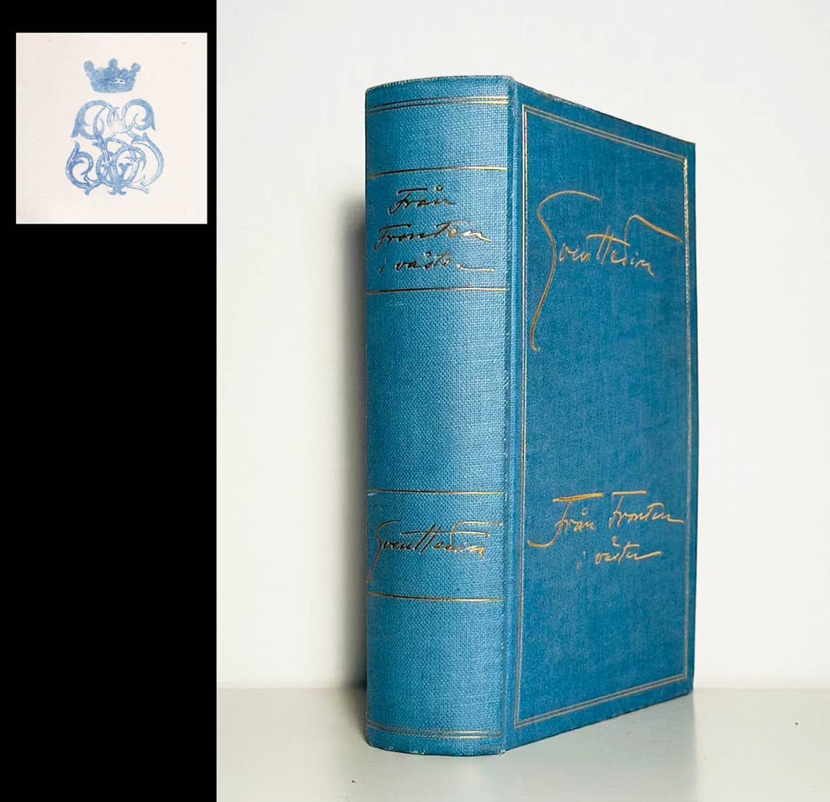 Sven Hedin : Från fronten i väster september-november 1914. Med 300 bilder samt 4 kartor