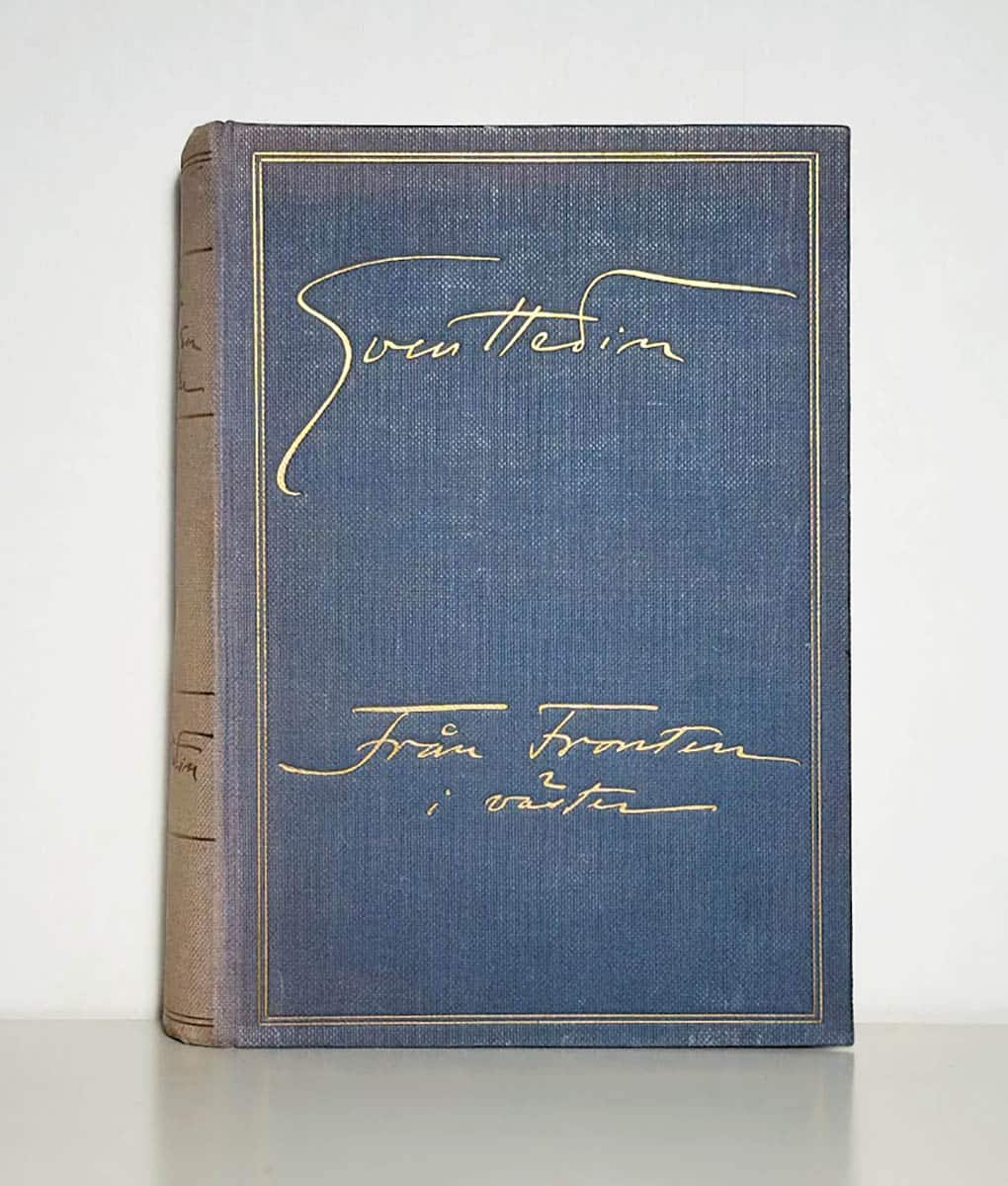 Sven Hedin : Från fronten i väster september-november 1914. Med 300 bilder samt 4 kartor