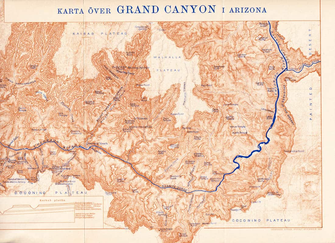 Sven Hedin : Grand Canyon