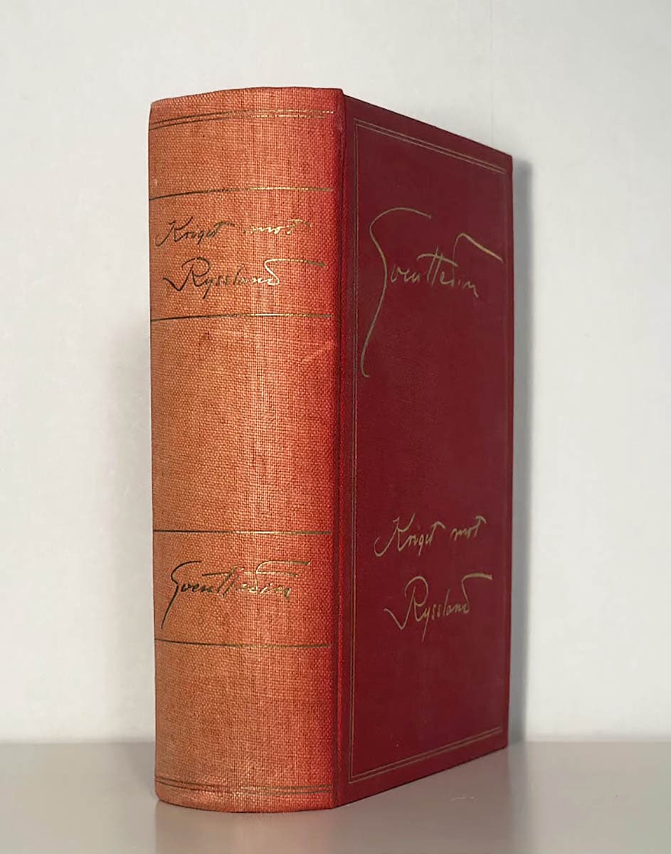 Sven Hedin : Kriget mot Ryssland