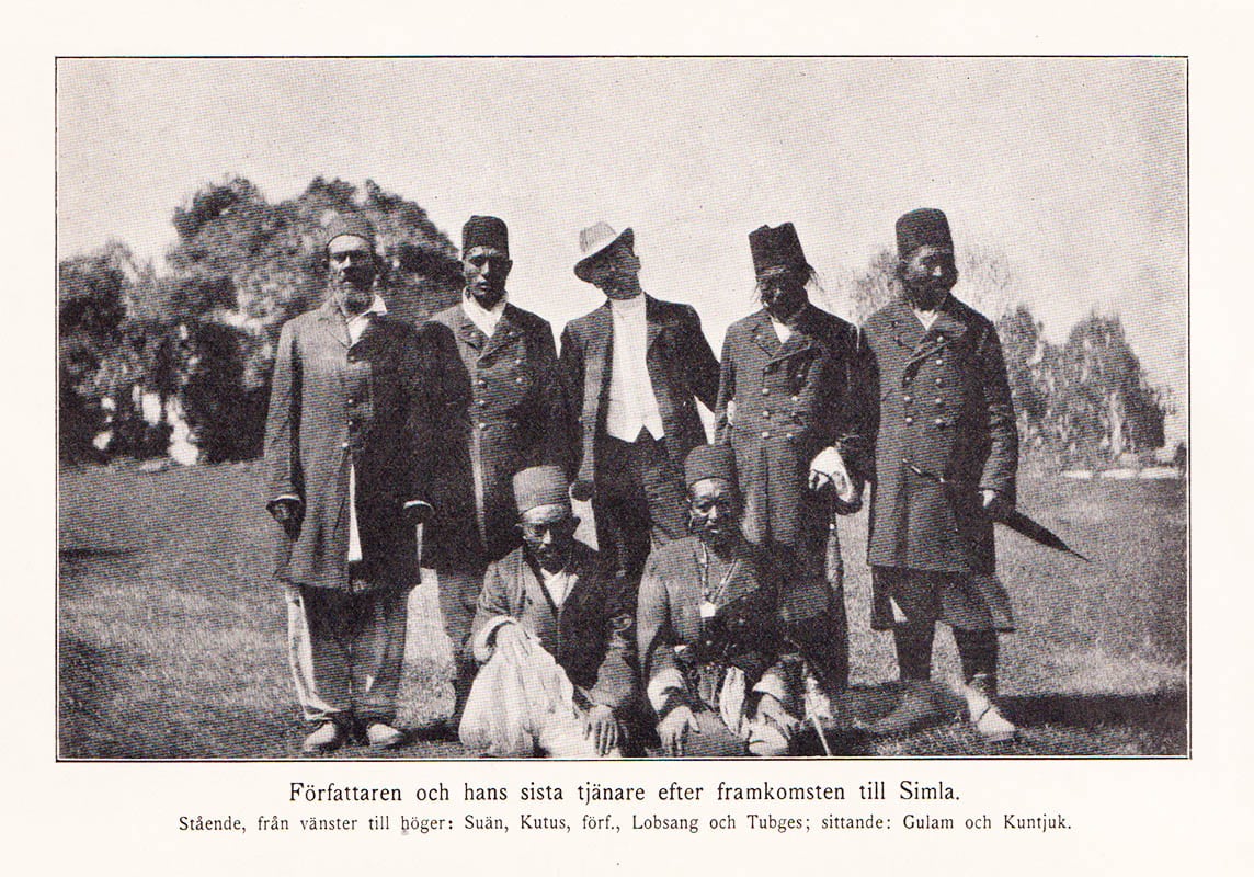 Sven Hedin : Scoutliv i Tibet. Med 66 bilder och 1 karta