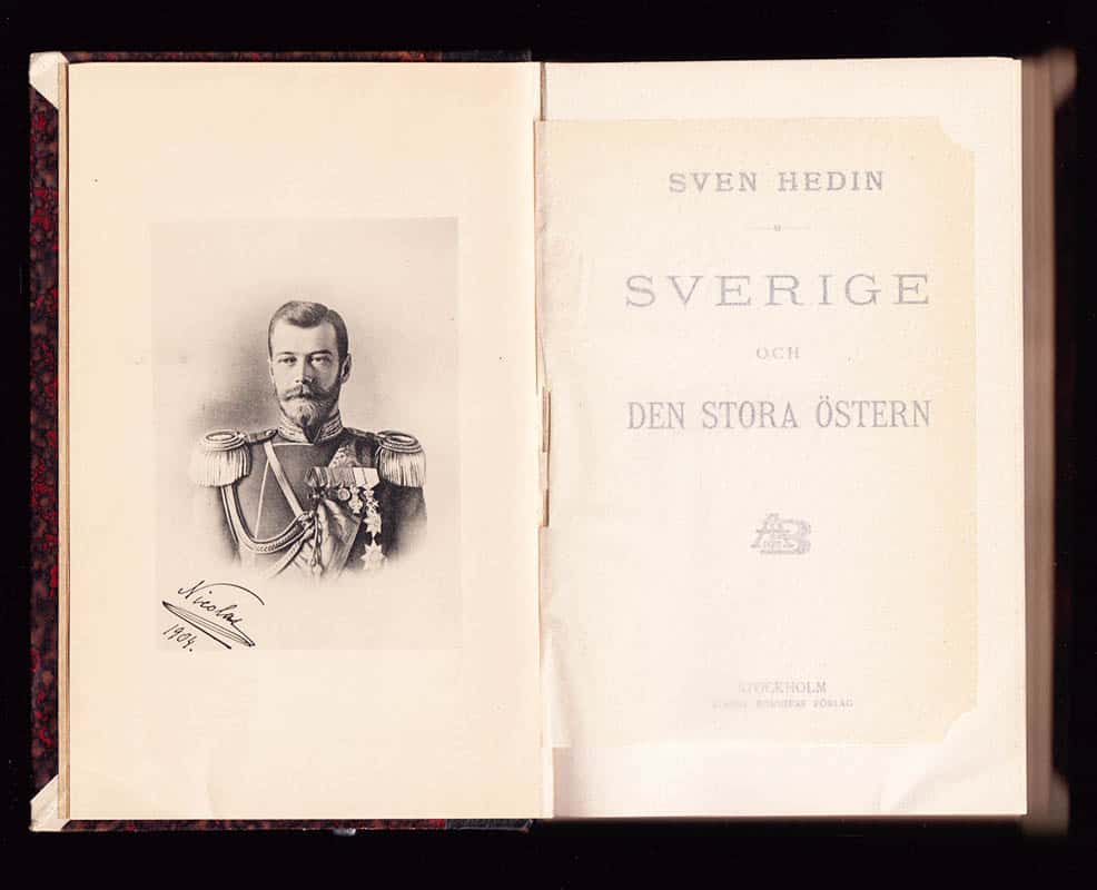 Sven Hedin : Sverige och den stora östern