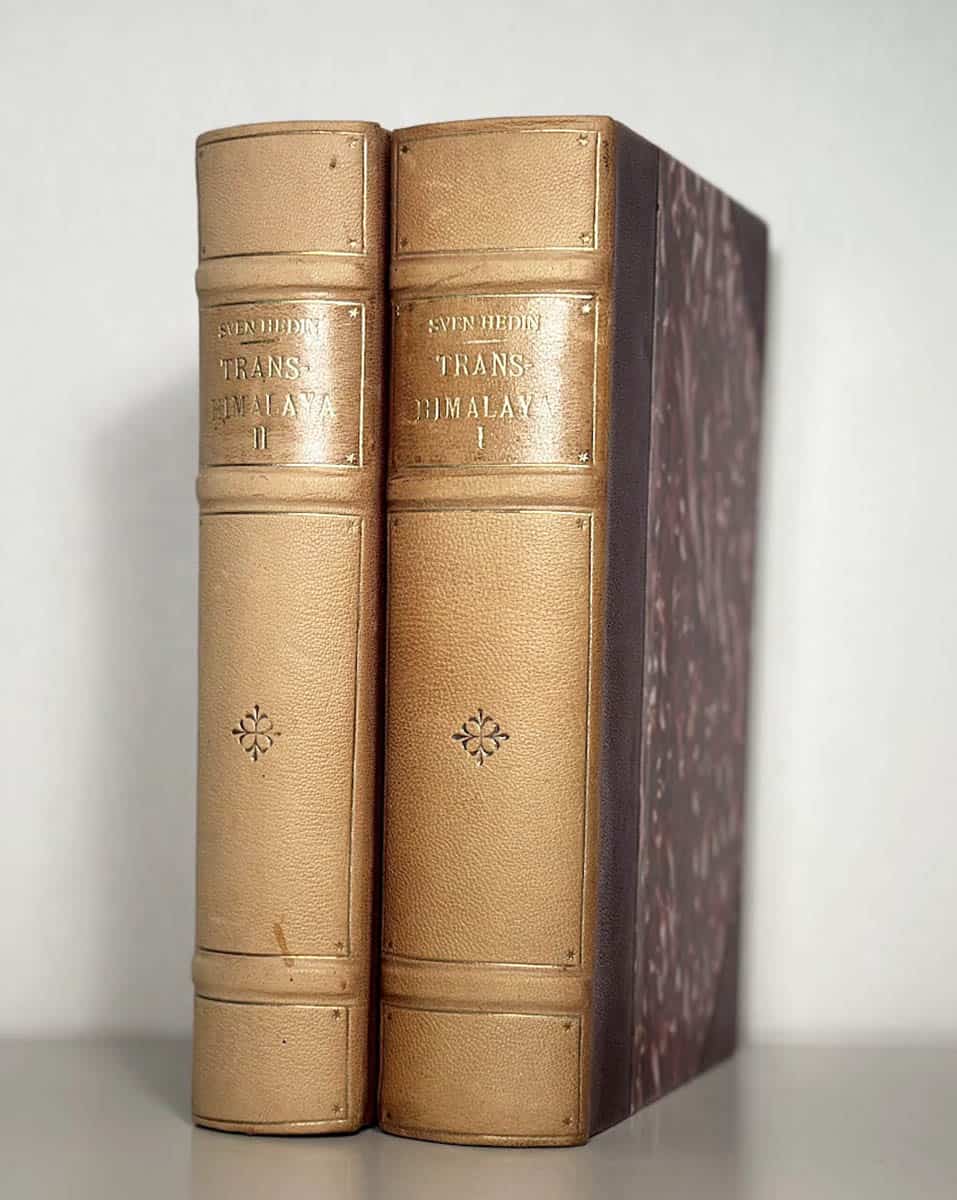 Sven Hedin : Transhimalaya. Upptäckter och äfventyr i Tibet. Förra delen - Senare delen