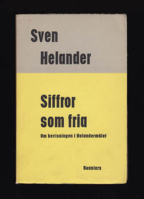 Sven Helander : Siffror som fria