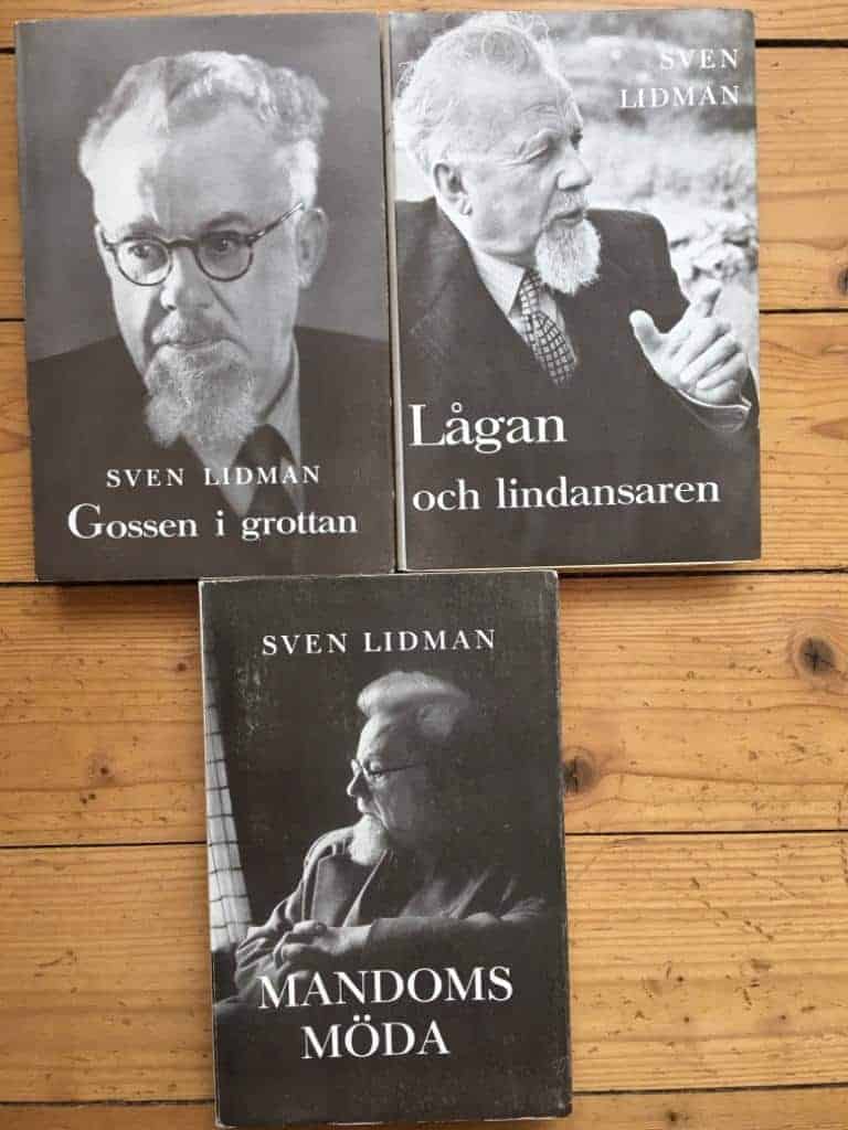 Sven Lidman : Memoarer av Sven Lidman 3 volymer