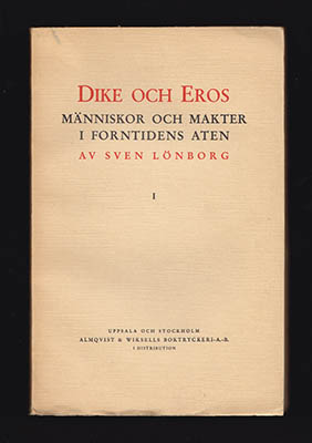 Sven Lönborg : Dike och Eros
