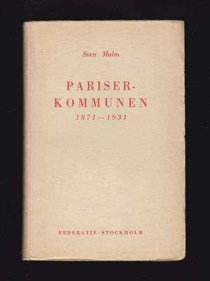Sven Malm : Pariserkommunen