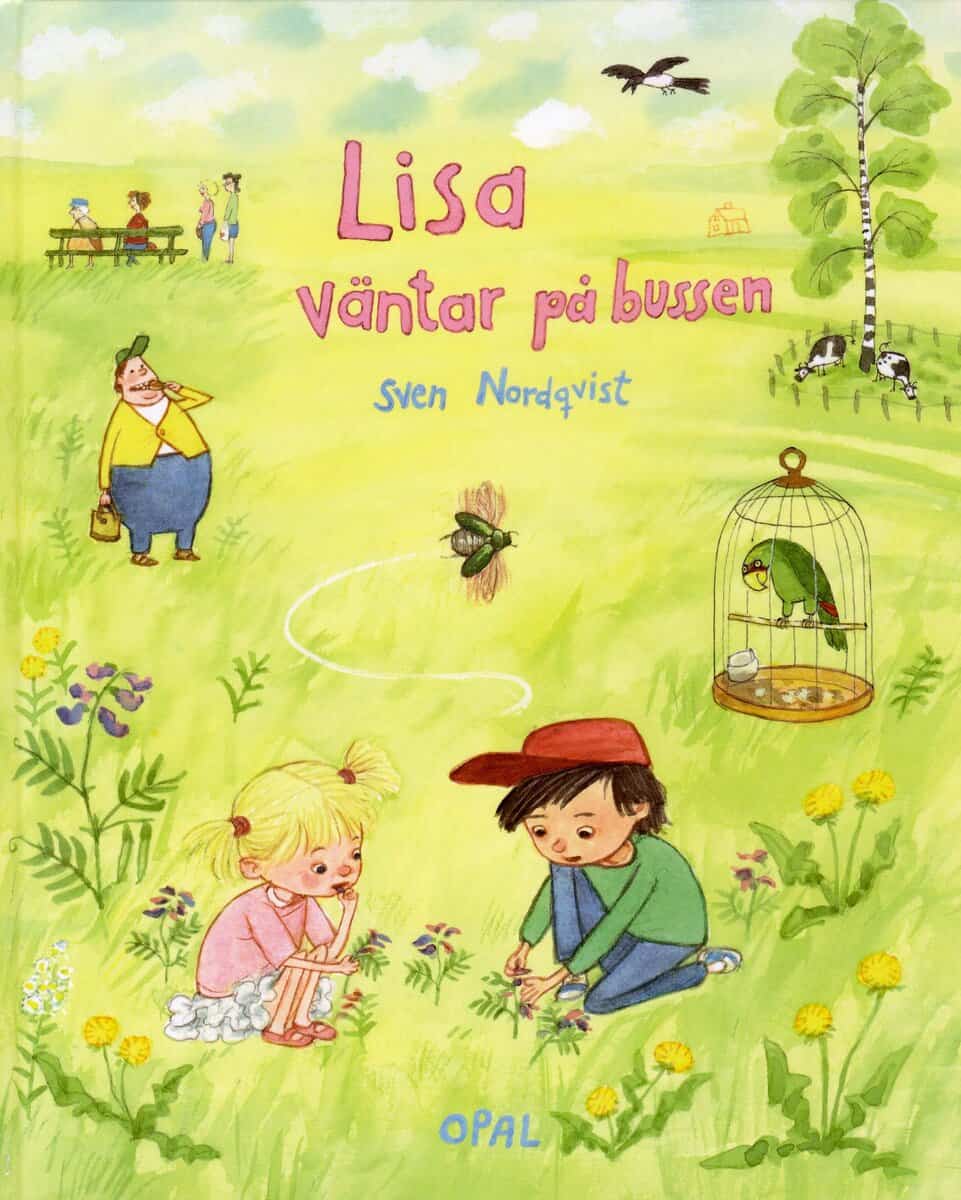 Sven Nordqvist : Lisa väntar på bussen