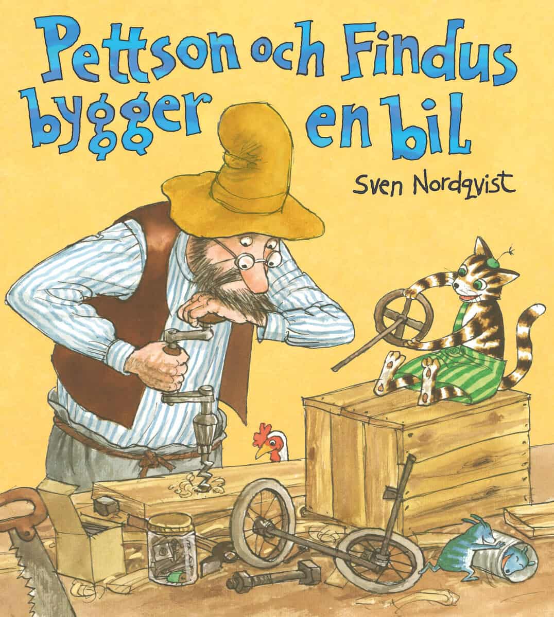 Sven Nordqvist : Pettson och Findus bygger en bil