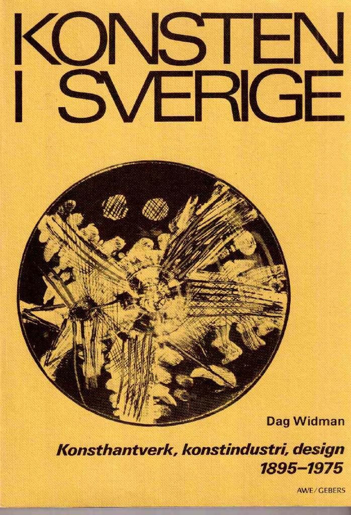 Sven Sandström : Konsten i Sverige. Konsthantverk, konstindustri, design 1895-1975