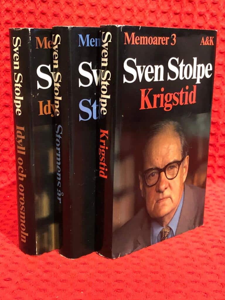 Sven Stolpe : Memoarer 1-3