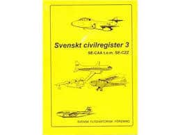 Sven Stridsberg Lars E Lundin : Svenskt civilregister 3 SE-CAA t.o.m. SE-CZZ