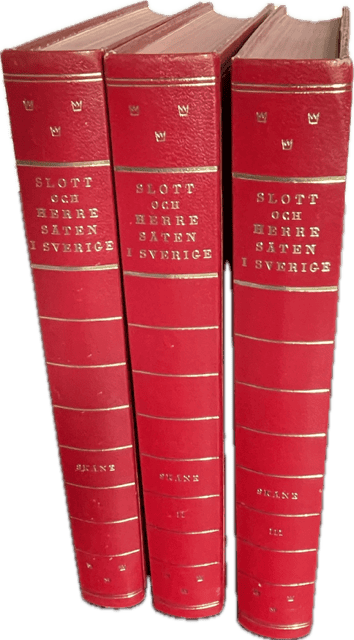 Sven T. Kjellberg : Slott och herresäten i Sverige