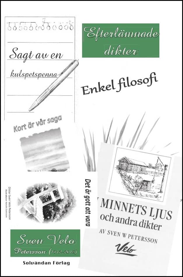 Sven Velo Petersson : Efterlämnade dikter