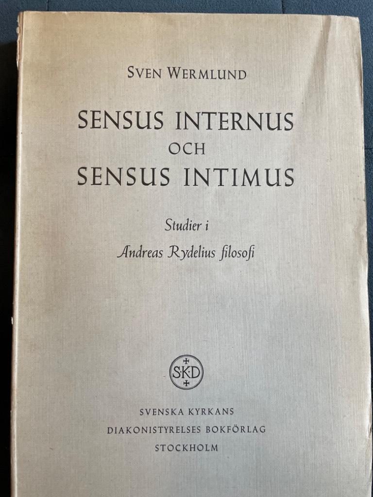 Sven Wermlund : Sensus internus och sensus intimus