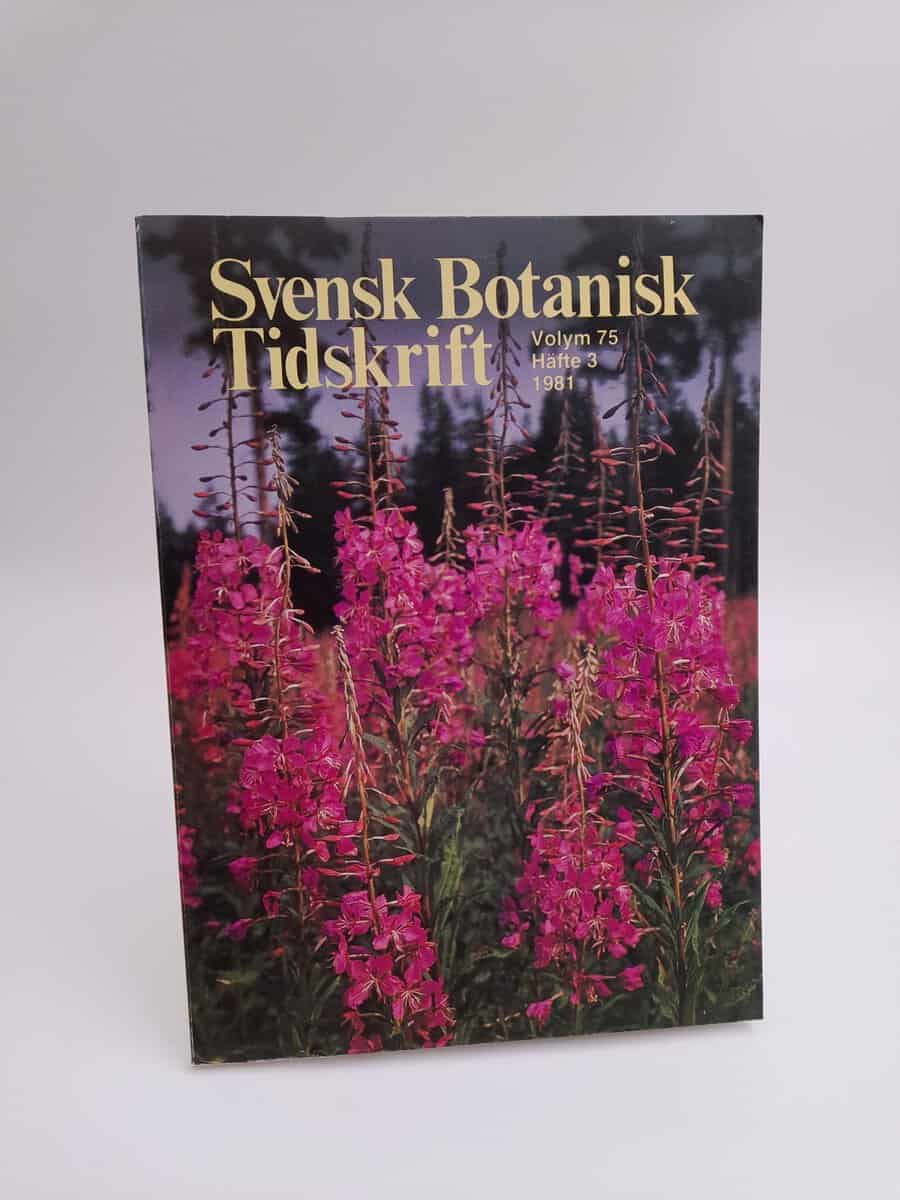 Svensk botanisk tidskrift : 1981/3