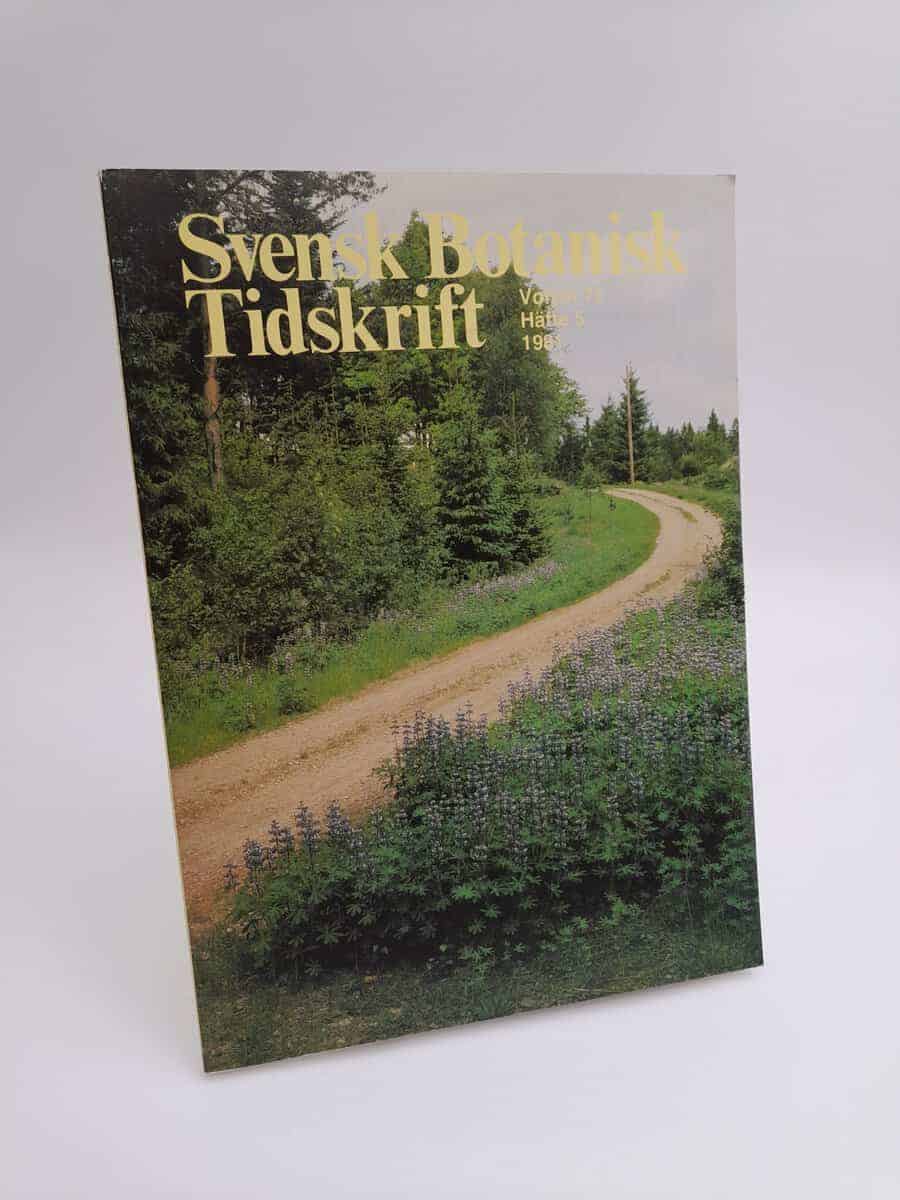 Svensk botanisk tidskrift : 1981/5