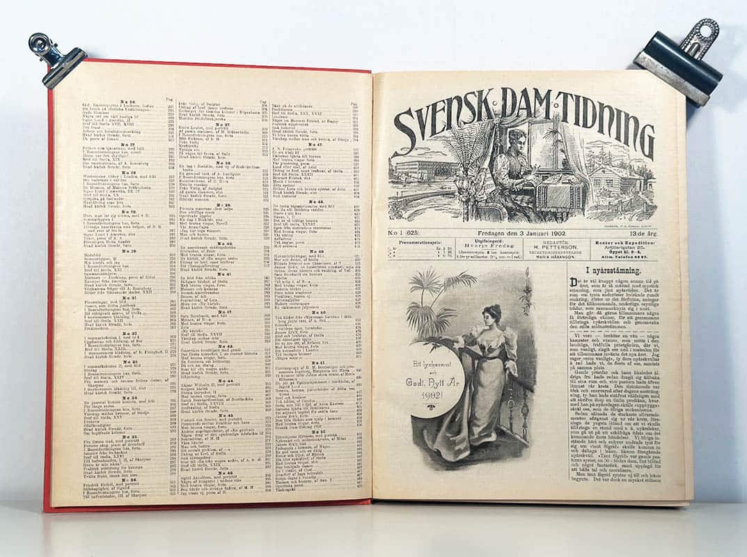 Svensk dam-tidning 1902. No 1 - 52. Trettonde årgången